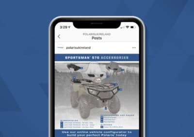 Polaris Britain Social Media Advertising